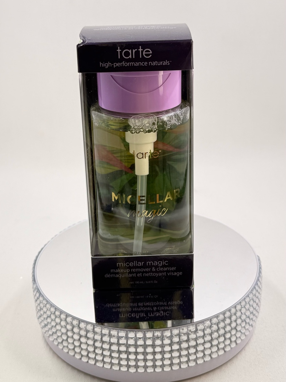 tarte Micellar Magic Makeup Remover with Purple Cap